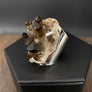 Smoky quartz cluster ring - silver - Renee Piatt Collection