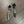 Tabasco geode stud earring with gemstone drop / silver - Renee Piatt Collection