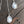 Textured trim stone thread earrings - silver - Renee Piatt Collection