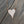 Tiny pavé heart necklace - sterling silver, gold vermeil - Renee Piatt Collection