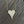 Tiny pavé heart necklace - sterling silver, gold vermeil - Renee Piatt Collection