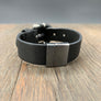 Vegan leather "belt" bracelet - Renee Piatt Collection