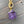 Wrap and toggle amethyst rose necklace - gold - Renee Piatt Collection